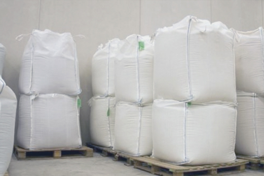 Sacos de granza de plástico